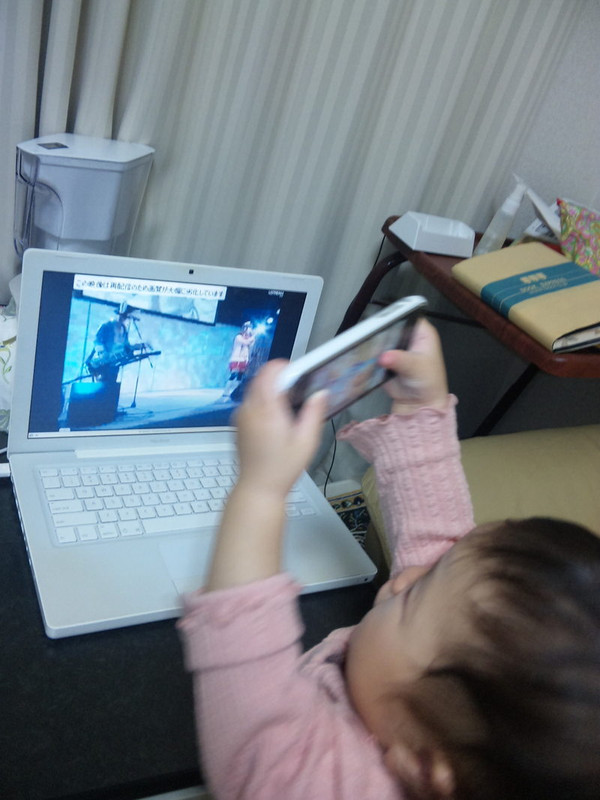 深月くんが来ました